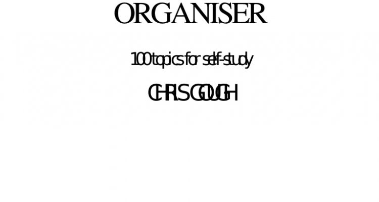 Title: English Vocabulary Organizer