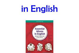 Title: Longman Essential Idioms in English