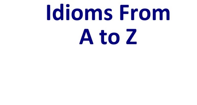 Title: Book of Idioms from A to Z