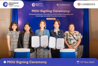 MOU Signing Agreement between International House Yangon-Mandalay and Cambridge University Press and Assessment as Localized Printing Partner for the Empower Second Edition Coursebook